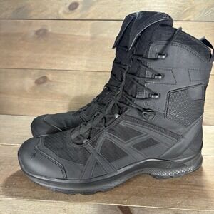 haix black eagle athletic 2.1gtx mens size 9.5 wide shoes black tactical boots